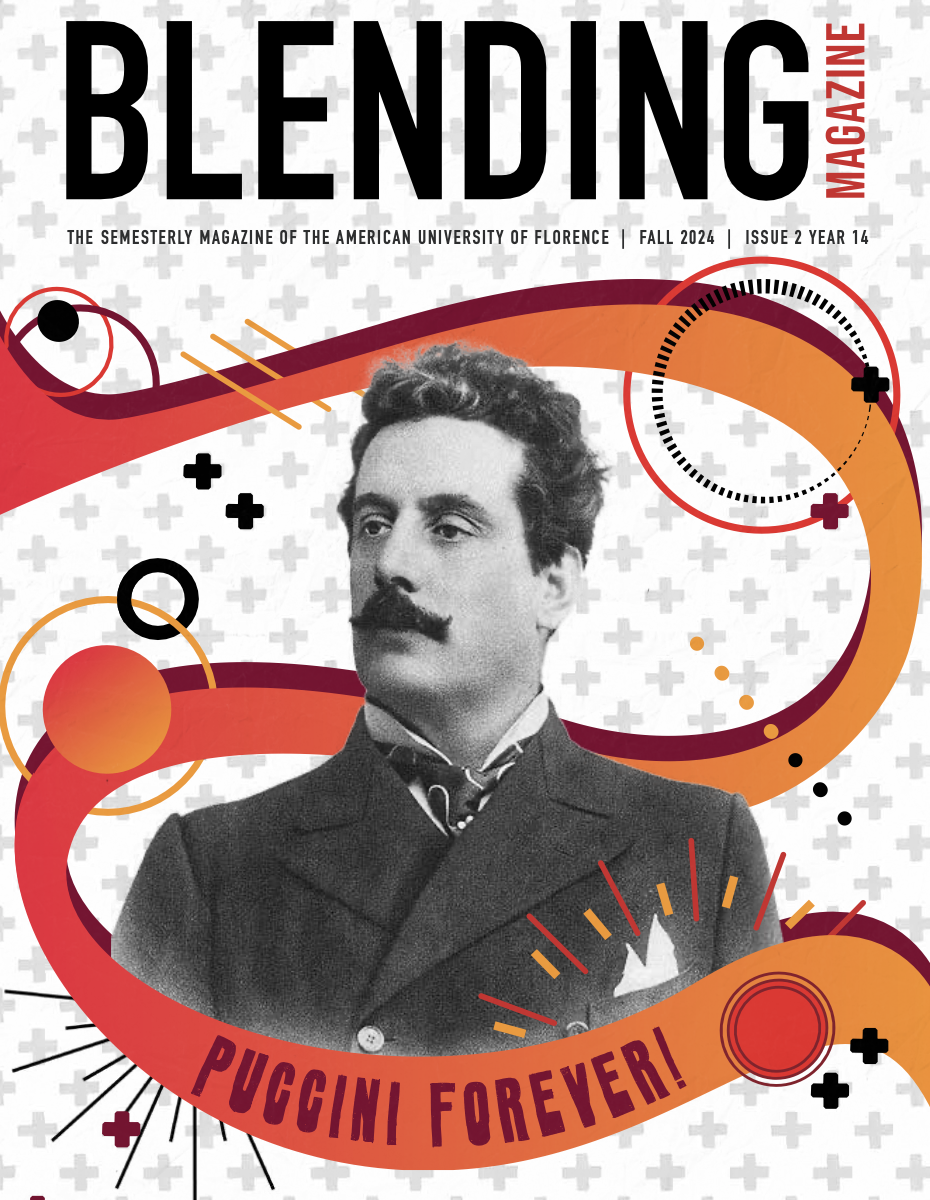 Blending Magazine cover of Giacomo Puccini