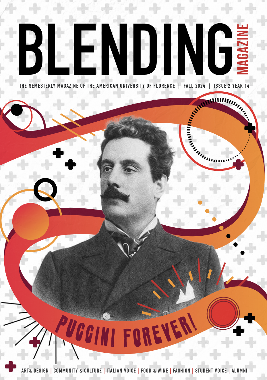 Blending Magazine cover of Giacomo Puccini